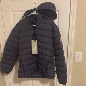 Canada Goose Dark Blue Puffer Jacket